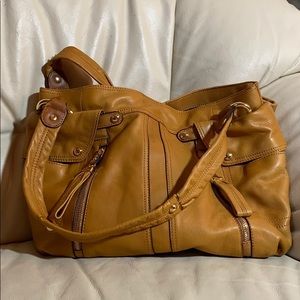 B. MAKOWSKY genuine leather handbag